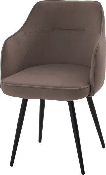 Изображение товара Стул M-City Лорис 360 поворотный / 635M06175 (B5 капучино, велюр/черный каркас)