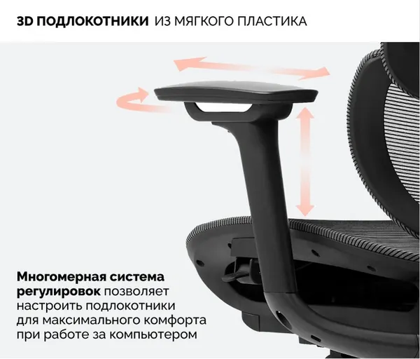 Изображение товара Кресло офисное Sparx FX-32 Upload (Black)