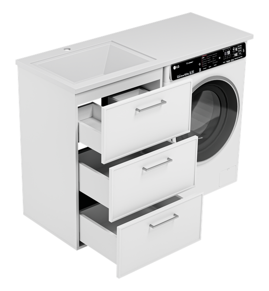 Изображение товара Тумба под умывальник Brevita Frame 55 / Fra-070155-013Я