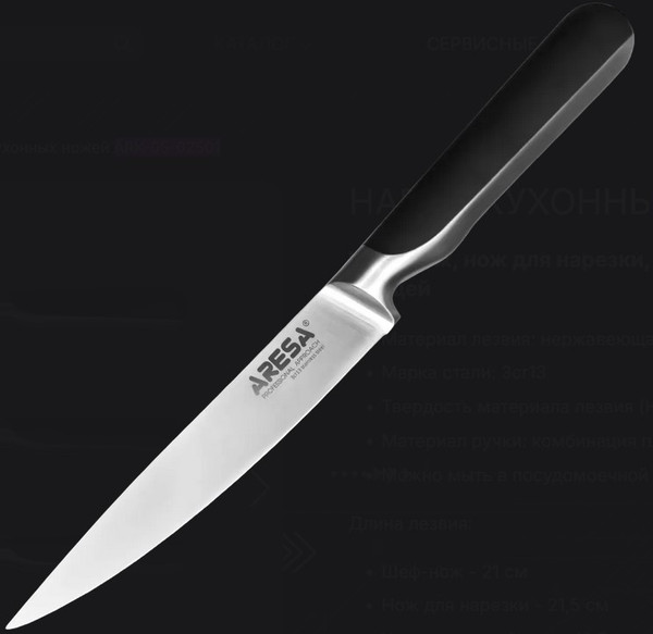 Изображение товара Набор ножей Aresa ARK-05-02501