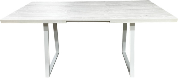 Изображение товара Обеденный стол Васанти Плюс Лофт 120/160x80  (сосна касцина/каркас белый)