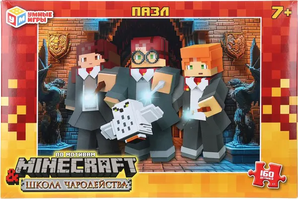 Изображение товара Пазл Умные игры Школа чародейства По мотивам Minecraft / 4630395029988