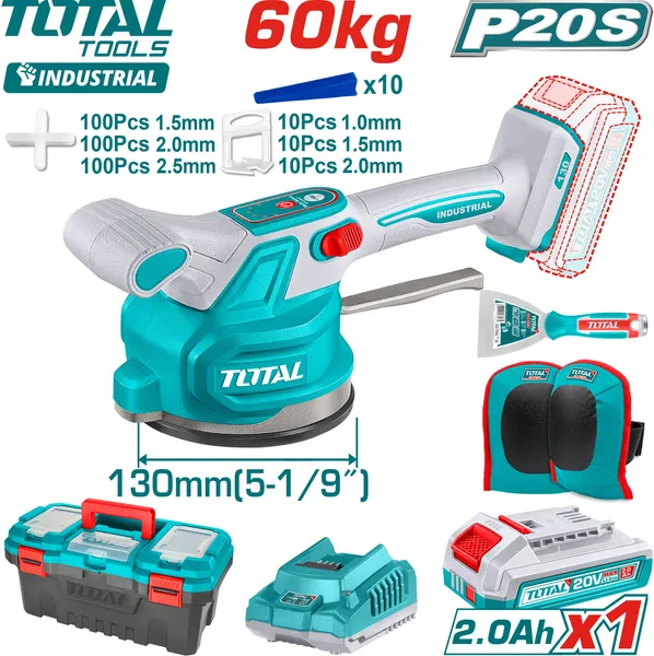 Изображение товара Виброприсоска для укладки плитки TOTAL TTVLI20018