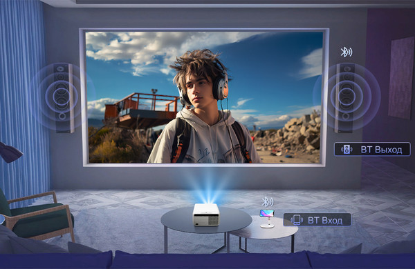 Изображение товара Проектор Touyinger FlixTone D9W mini Pro