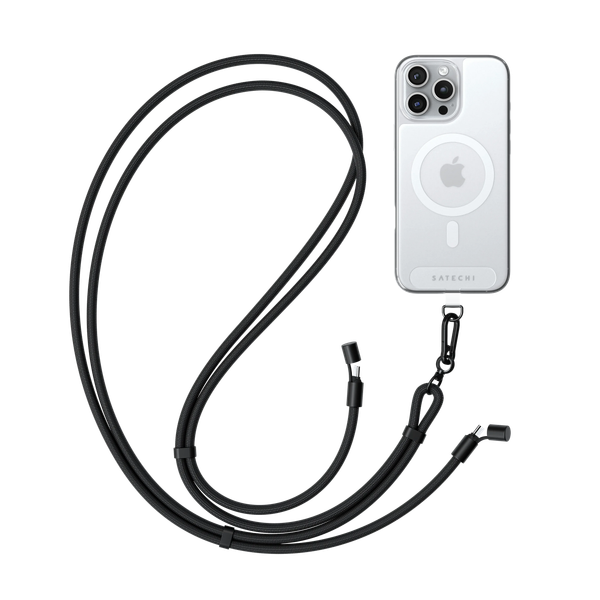 Изображение товара Кабель Satechi OntheGo USB-C Lanyard Cable ST-LOTGLK (черный)