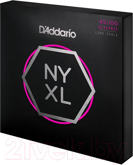 Изображение товара Струны для бас-гитары D'Addario NYXL45100