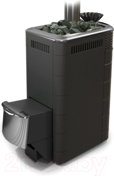 Изображение товара Печь-каменка ТМФ Гейзер XXL 2017 Inox (антрацит, ДН, ЗК)