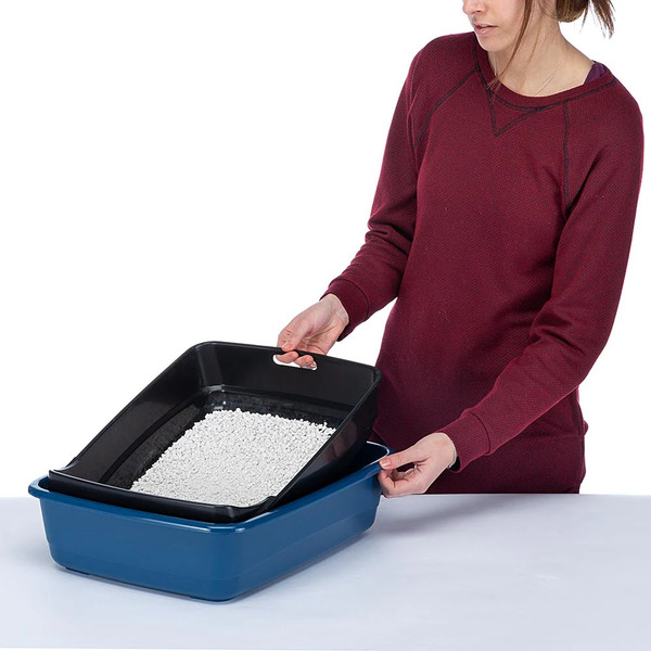 Изображение товара Туалет-лоток Ferplast Ariel 10 / 72041499 (бордовый)