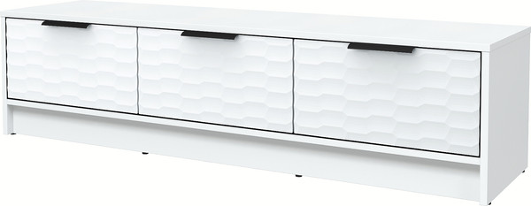 Изображение товара Тумба Interline ТВ Концепт Зодиак КТ-ТВ3-35 (белый платинум/белый)