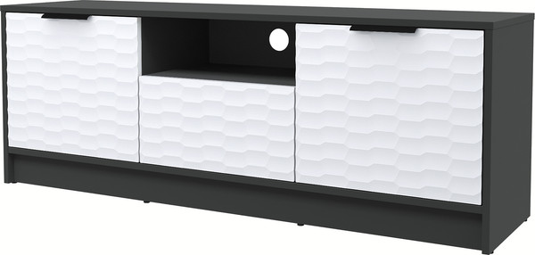 Изображение товара Тумба Interline ТВ Концепт Зодиак КТ-ТВ3-50 (антрацит/белый)