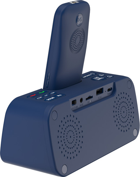 Изображение товара Мобильный телефон Maxvi RT-03 с док-станцией (синий)