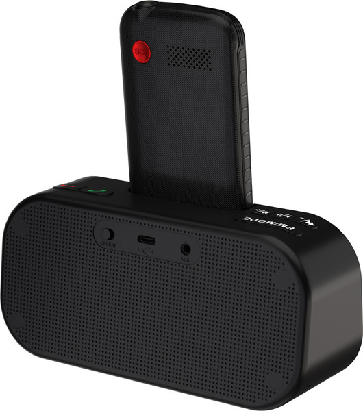 Изображение товара Мобильный телефон Maxvi RT-04 с док-станцией (черный)