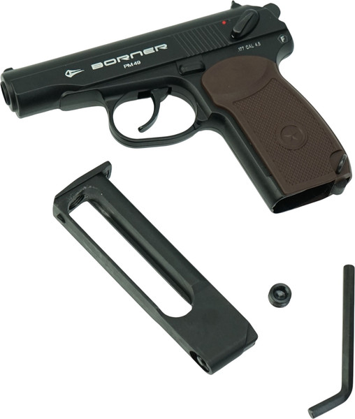 Изображение товара Пистолет пневматический BORNER PM49 Макаров (4.5мм, Retay)