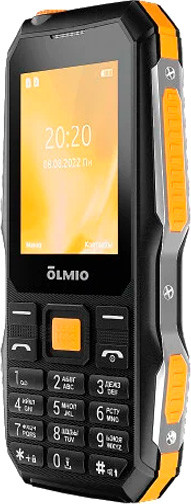 Изображение товара Мобильный телефон Olmio X03 (черный/оранжевый)