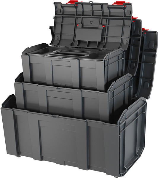 Изображение товара Набор ящиков для инструментов QBrick System Regular R-BOX 19/R-BOX 16/R-BOX 1 / Z253938PG001 (черный)