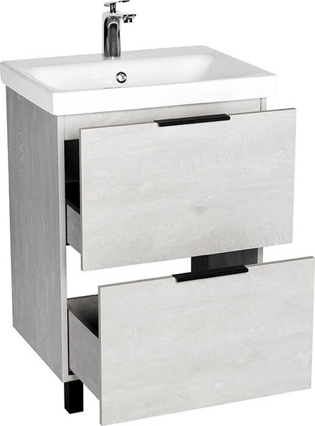 Изображение товара Тумба с умывальником Viant Берлин VBER60MDC-T2Y + S-UM-MOD60/1