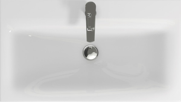 Изображение товара Тумба с умывальником Viant Берлин VBER80MDBEL-T2ST + S-UM-MOD80/1