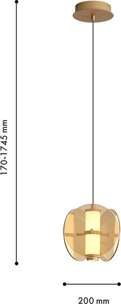 Изображение товара Потолочный светильник FAVOURITE Fada 4624-1P