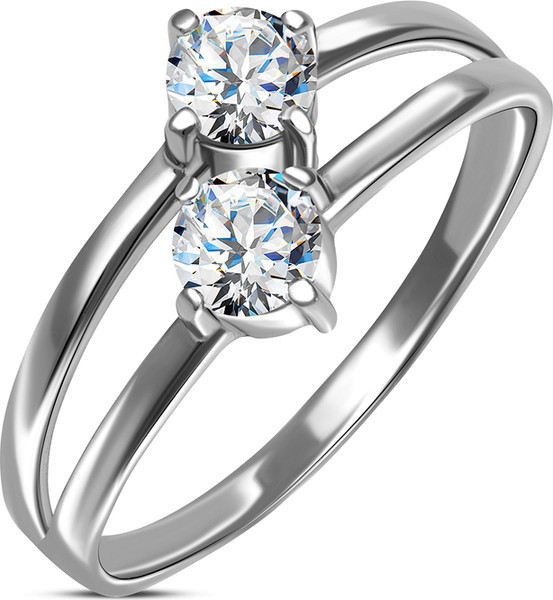 Изображение товара Кольцо из белого золота Кристалл CM84300226773 (р.20)