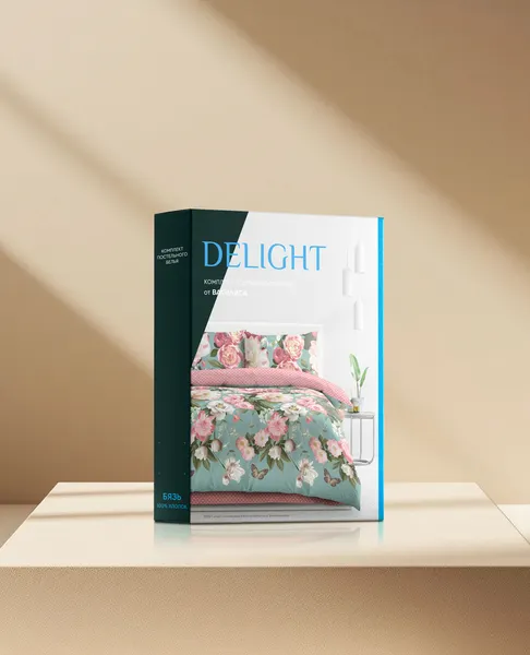 Изображение товара Комплект постельного белья ВАСИЛИСА Delight 2сп 70x70 3925/1