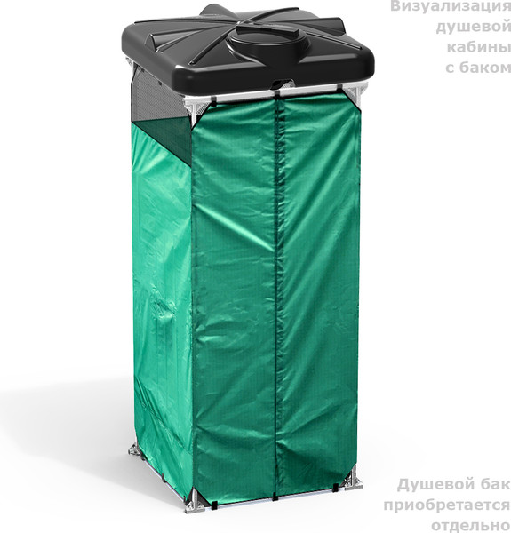 Изображение товара Бак для дачного душа Polimer-Group Роса DRS160S1 (160л)