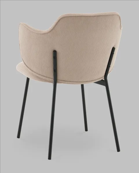 Изображение товара Стул Stool Group Джиннет / AV 315-LM05-9005-K (велюр бежевый)