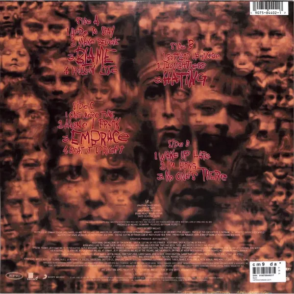 Изображение товара Виниловая пластинка Epic Korn - Untouchables