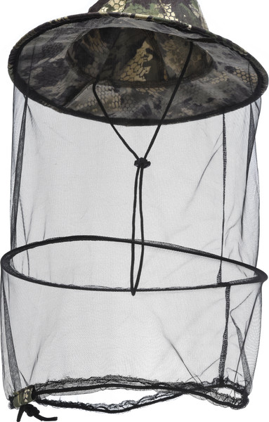 Изображение товара Накомарник для охоты и рыбалки Huntsman Антигнус c кольцом Зеленый питон Смесовая (р.58)