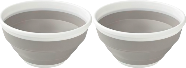 Изображение товара Складная миска Berossi Compact / ИК 22365000 (2шт, дымчато-серый)