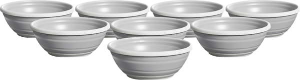 Изображение товара Складная миска Berossi Compact / ИК 22265000 (8шт, дымчато-серый)