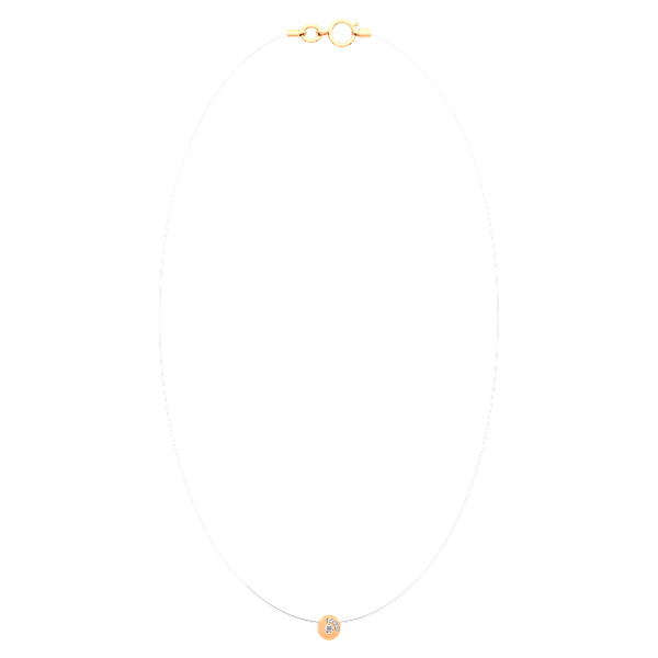 Изображение товара Колье из розового золота ZORKA 580001.14K.R (45см, с фианитом)