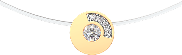 Изображение товара Колье из розового золота ZORKA 580001.14K.R (45см, с фианитом)