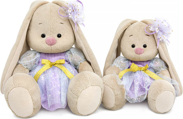 Изображение товара Мягкая игрушка Budi Basa Зайка Ми в платье с блеском Зайка Ми / SidS-675