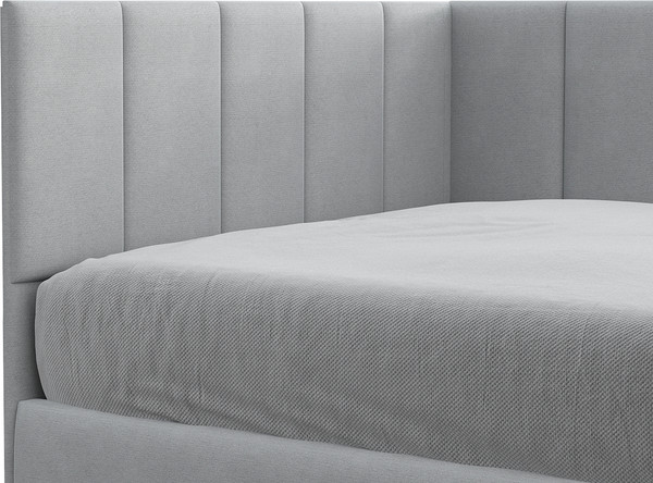 Изображение товара Кровать-тахта Mio Tesoro Bris КР 3 90x200 (ткань серый)