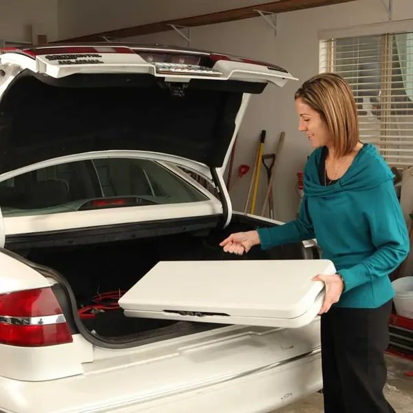 Изображение товара Комплект складной мебели Sundays AC-Z180/AC-ZD183C (белый)