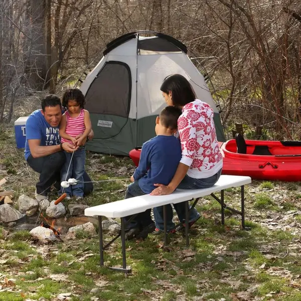 Изображение товара Комплект складной мебели Sundays AC-Z180/AC-ZD183C (белый)