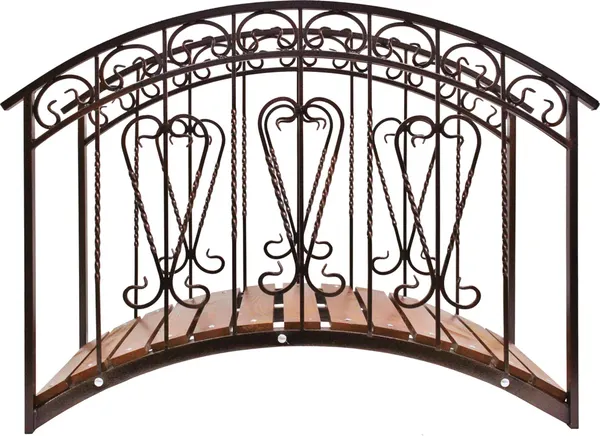 Изображение товара Мостик декоративный Комплект-Агро Мостик с металлическими поручнями / KA6020