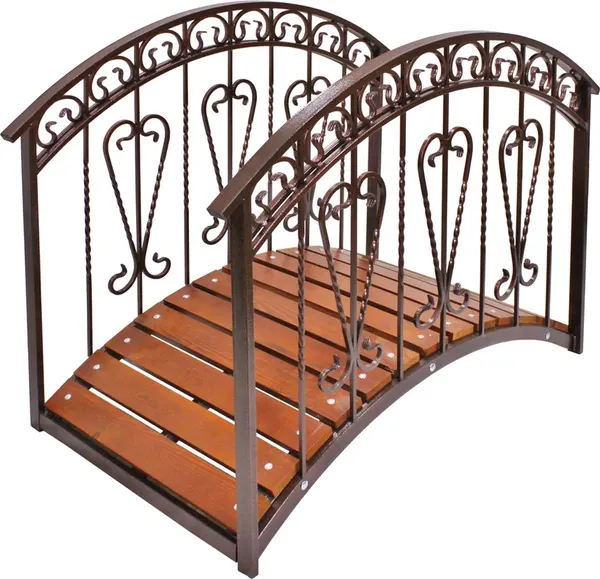 Изображение товара Мостик декоративный Комплект-Агро Мостик с металлическими поручнями / KA6020