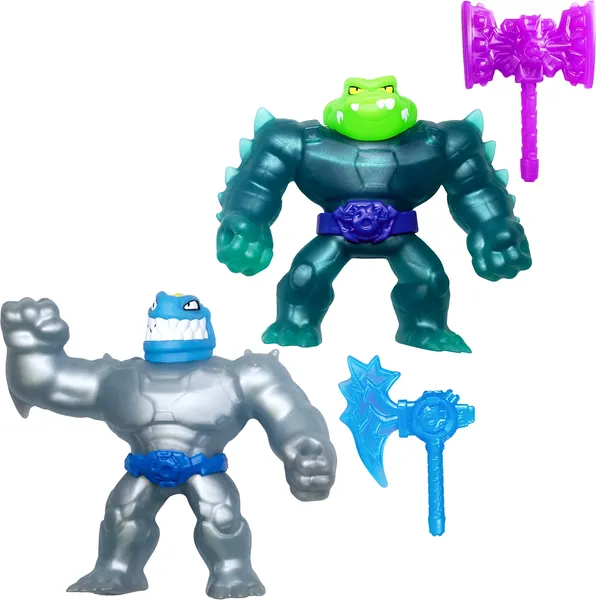 Изображение товара Набор сквишей GooJitZu Тайро VS Рок Джо Метеор Мэднесс В / 71042