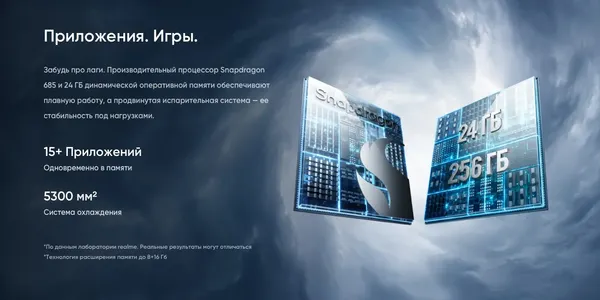 Изображение товара Смартфон Realme C85 Pro 6GB/128GB (темно-зеленый)