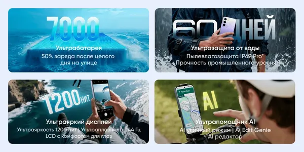 Изображение товара Смартфон Realme C85 8GB/256GB (темно-серый)