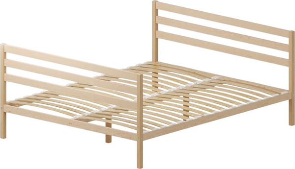 Изображение товара Двуспальная кровать Домаклево Акация 180x200+С3+С3 (натуральный)