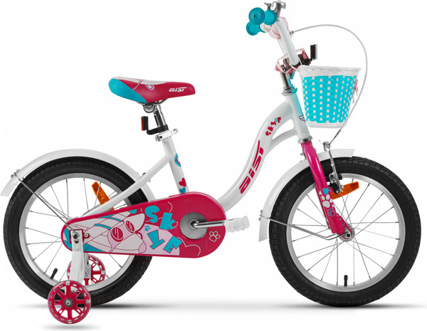 Изображение товара Детский велосипед AIST Skye 20 (белый, разобранный, в коробке)