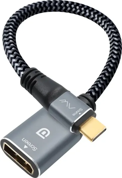 Изображение товара Кабель/переходник CAWEON Visario AF-20CM (0.2м, серый)