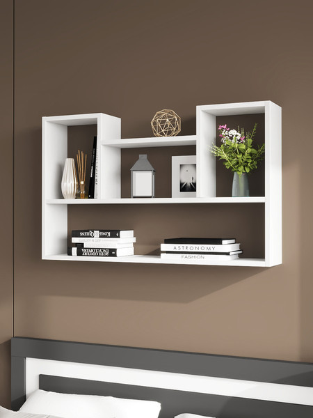 Изображение товара Полка Артём-Мебель Кунжут СН-129.08  (белый)