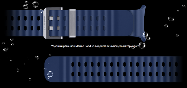 Изображение товара Умные часы Samsung Galaxy Watch Ultra 47mm LTE / SM-L705FZB1CAU (Titanium Blue)