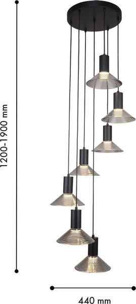 Изображение товара Люстра F-Promo Feris 4622-7P