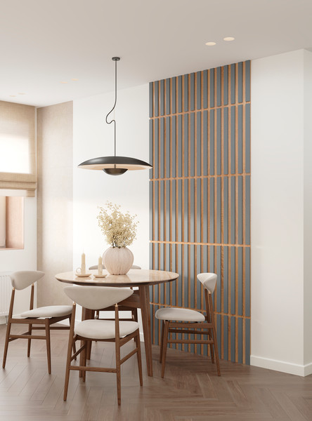 Изображение товара Реечная панель Mio Tesoro 612х612х18-8 1.01.02.01.3.4 (сонома/серый)