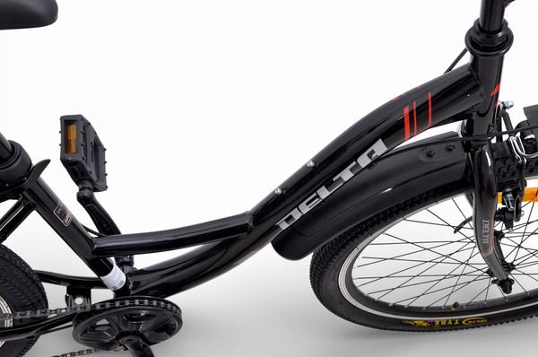 Изображение товара Велосипед DeltA Fiesta 24024 (24, черный/красный)