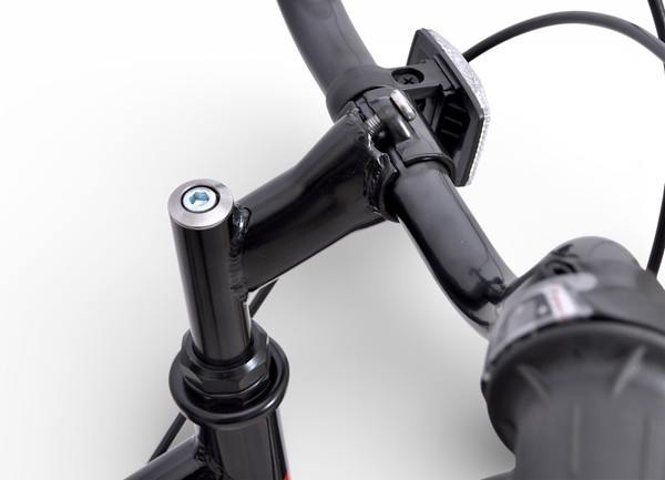 Изображение товара Велосипед DeltA Fiesta 24024 (24, черный/красный, разобранный, в коробке)